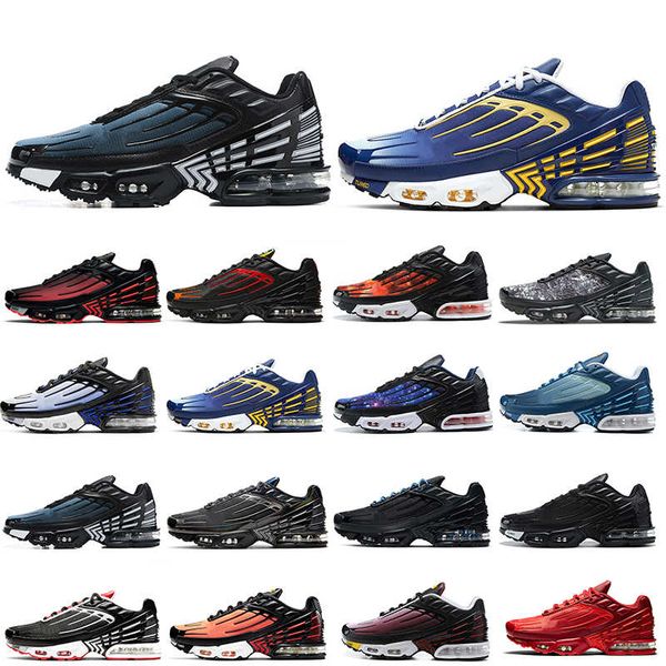 

shoes dr 2022 tn plus 3 tuned running mens white black sier red hyper blue crimson tiger trainers sports walking jogging