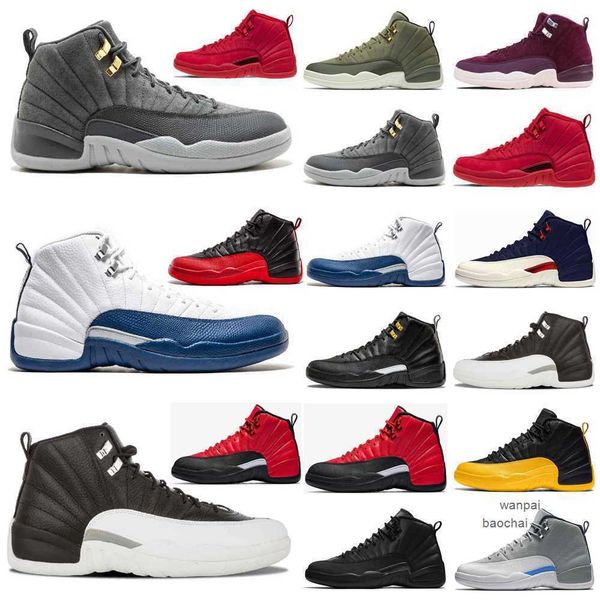 

2023 jumpman basketball shoes 12 12s mens bulls dark grey fiba game royal indigo international flight michigan reptile reverse taxi twist