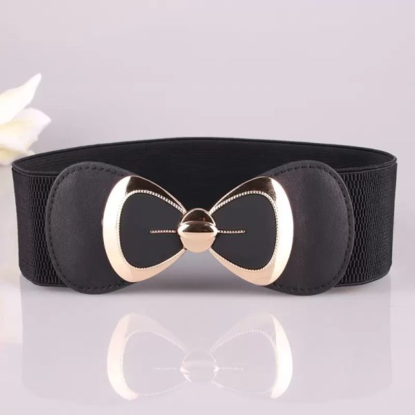 

new arrivals timelimited designers new fashion allmatch belt korean style womens belt bow elastic band girdle manufacturers belt w jpk, Black;brown