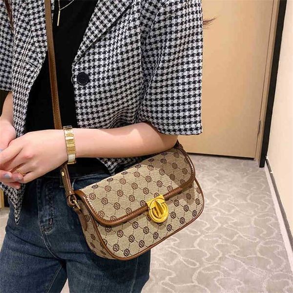 

new light luxury commuter bag h-held shoulder bag versatiledesigner minority underarm women