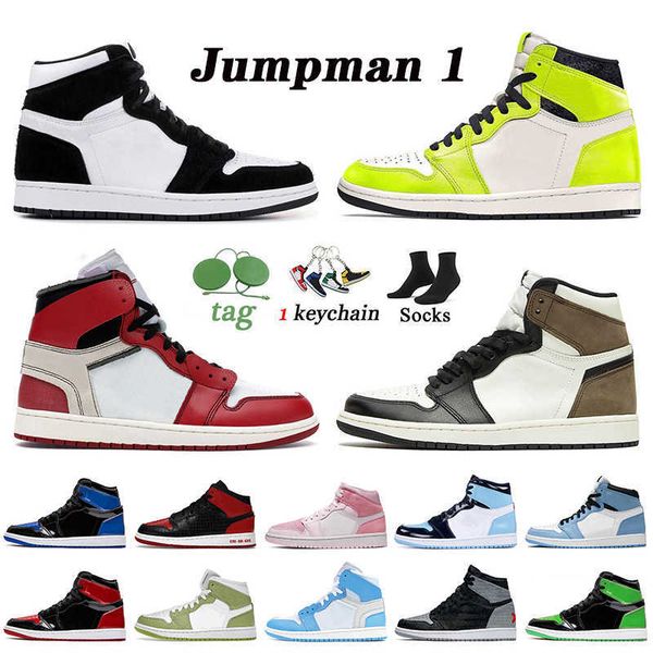 

big size 12 13 women mens jumpman 1 basketball shoes twist visionaire 1s chicago dark mocha rebellionaire banned j1 patent bred trainers