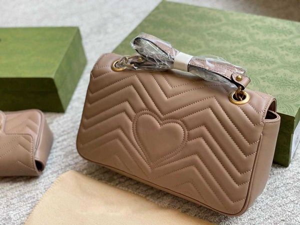 

shopping bags classic retro marmont women's leather crossbody wallet designer handbag shoulder simple atmosphere messenger women purses