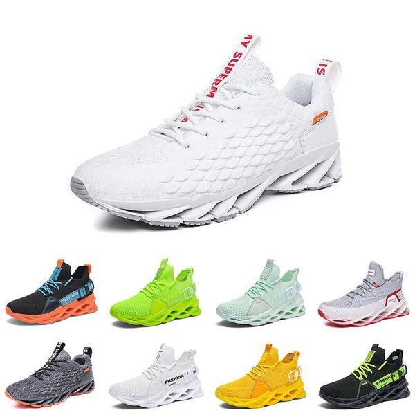 

running shoes mens trainers sports sneakers triple black yellow red lemen green cool grey men women qt2q