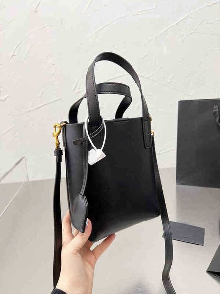 

shopping bags tote women fashion luxurys designers genuine leather handbags messenger crossbody shoulder female purses 220408