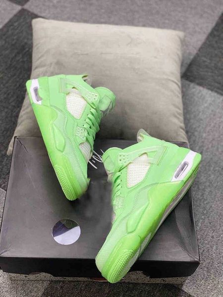 

shoes 4 sail basketball jumpman 4 cream metallic blue what mens trainers sneakers 40-47 cv9388-700, White;red