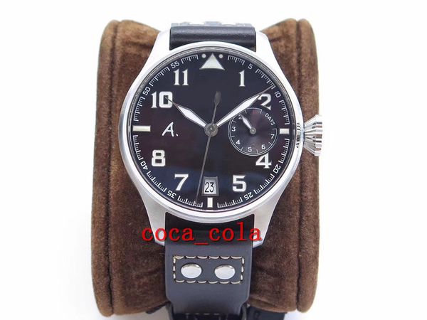 

zf maker 46mm test qc watch cal.51111 movement mechanical automatic men's air overlord wristwatches k65, Slivery;brown