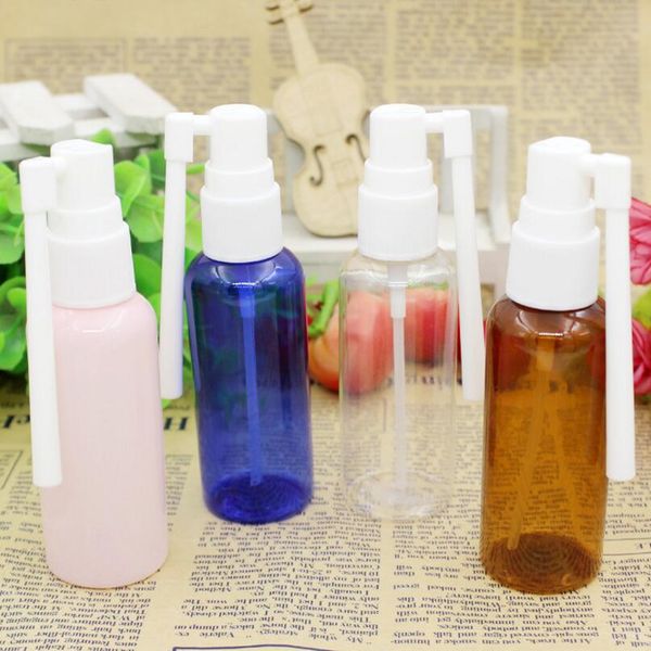

500pcs 50ml empty plastic spray bottle small sample bottle cosmetics packaging sack new