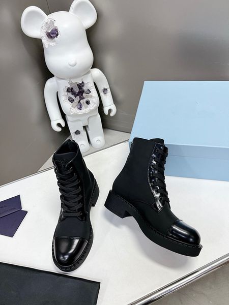 

designer boots mini snow canvas high boot breathable black lace up light shoes fashion 0720