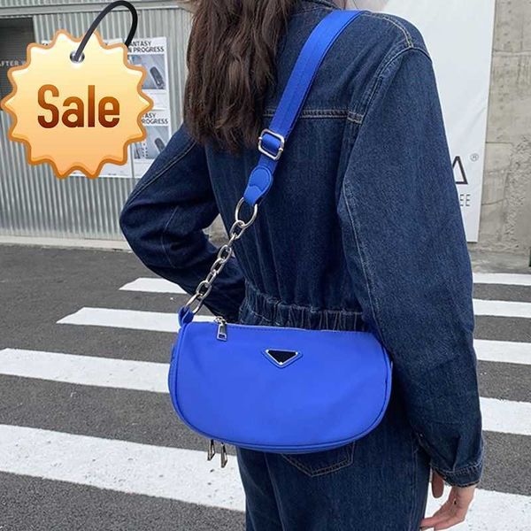 

women's luxury designer shoulder bag 2023 fashion oxford express simple multi-functional wide strap cross-body shoulder bag factory dir