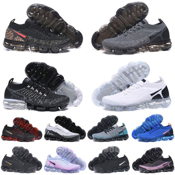 

2018 vapores fk mens running shoes fly 3.0 oreo pink purple multi-color triple black white south beach desert sand vivid sunset tint women t