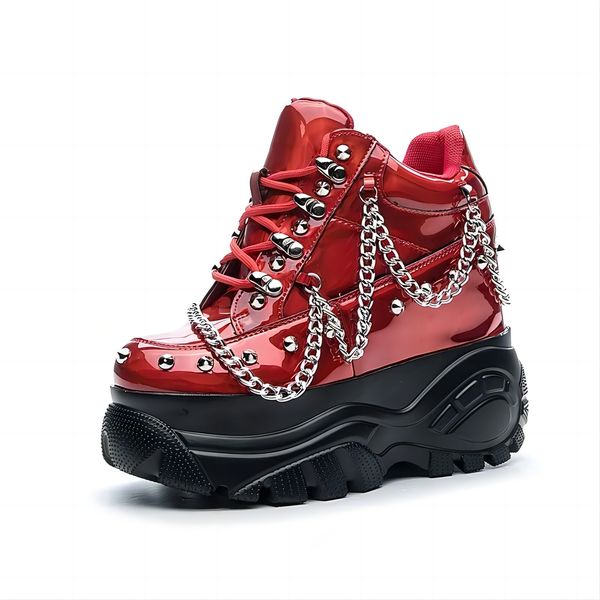 

cool girl elevator shoes leather fashion increasing height 2022 tidy sneakers for lady fashional sparkle, Black;white