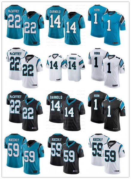 

mens jersey men womens youth carolina''panthers''14 sam darnold 22 christian mccaffrey 59 luke kuechly 1 jaycee horn cos