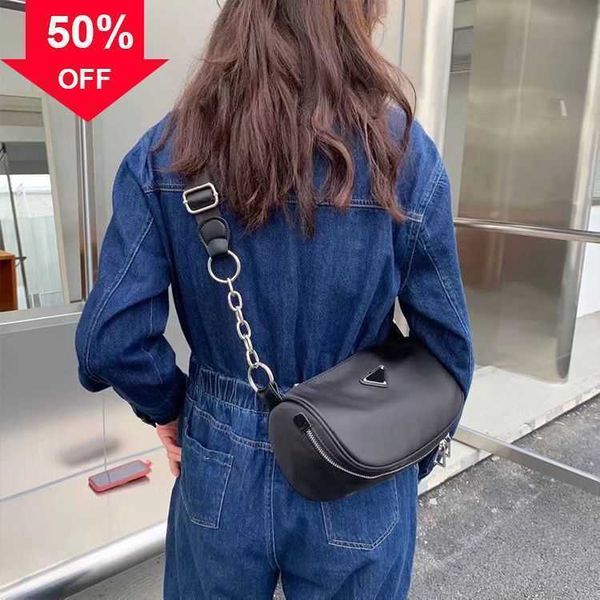 

women's luxury designer shoulder bags 2023 oxford courier simple fashion wide shoulder belt integrated crossbody bag factory direct sal