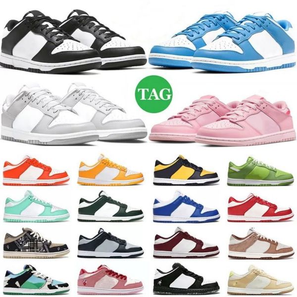 

designer sb low mens women skate casual shoes chunky grey fog georgetown green apple candy unc coast chicago black white laser orange traine