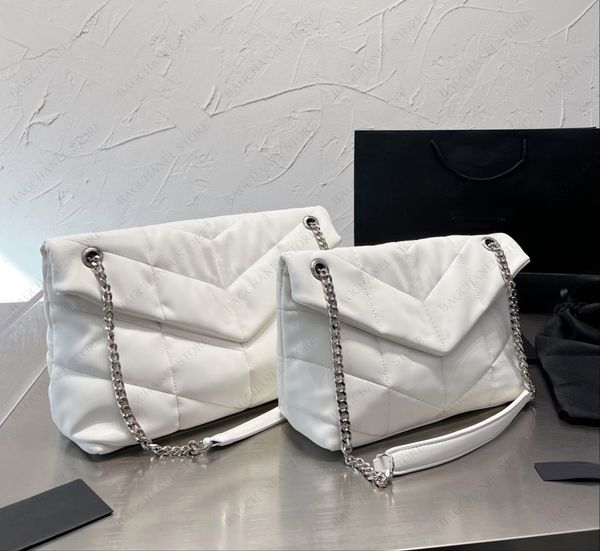 

7a shoulder bag designer bags cross body womens chain handbag classic leather letter hardware ladys flaky clouds wallets