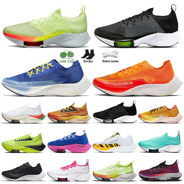 

zoom tempo next% fly knit men running shoes particle grey lime blast south beach hyper violet pure platinum women vaporflys trainers sports