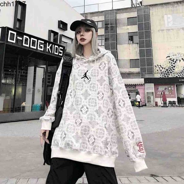 

2023 allover dark silk hoodie aj same style for men and women, Black