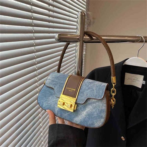 

bag women's 2022 new popular messenger versatile one shoulder underarm small square handbags