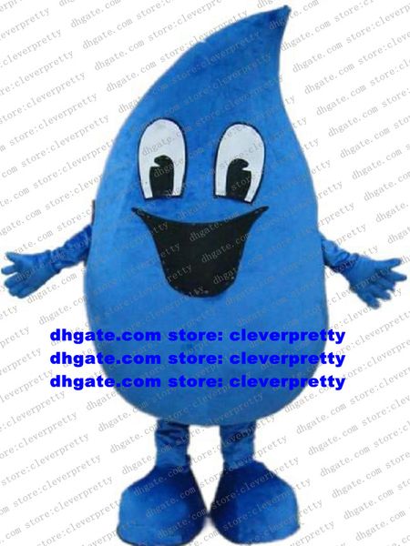 

blue mascot costume water drop drip droplet raindrop beads of dew dewdrop cartoon character theme park art festival zx1074, Red;yellow