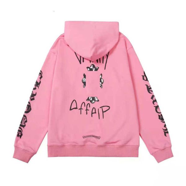 

hoodies men's fleece classic luxury sweatshirts ch fashion hoodies men woman designer horseshoe sanskrit cross pullover hooded zipper s, Black;brown