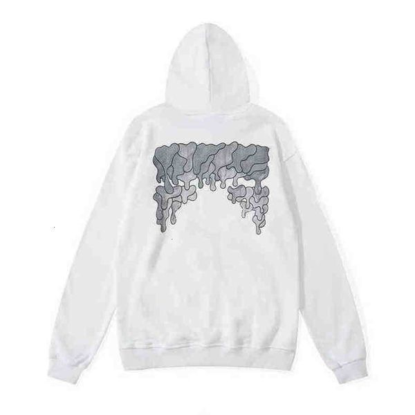 

off fleece hoodies offs luxury classic mens sweatshirts fashion brand hoodie designers letter pullover back oil paint arrow x men women t sh, Black