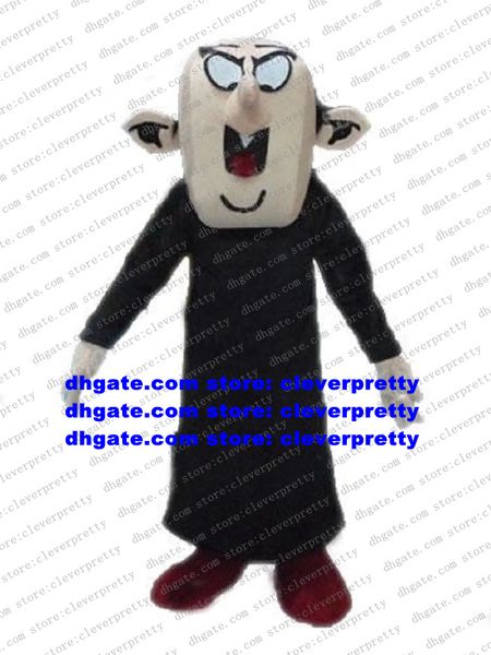 

gargamel witch sorceress carlin mascot costume cartoon character outfit preschool education fandango dancing party zx333, Red;yellow
