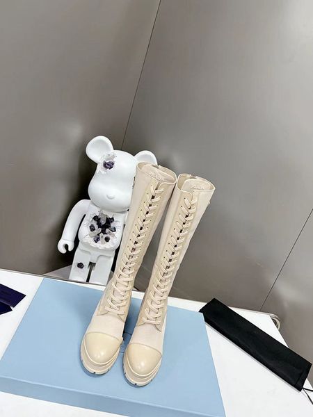 

black brown leather woman knight boots gold embellished winter autumn runway roman fashion martin knee 0713