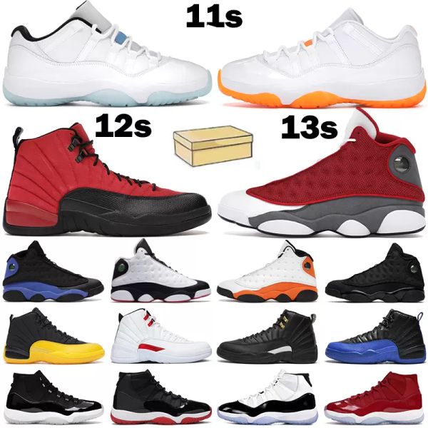 

2023 high 11s legend basketball shoes sport sneakers blue low bright citrus red flint black hyper royal 12s reverse flu game twist men women