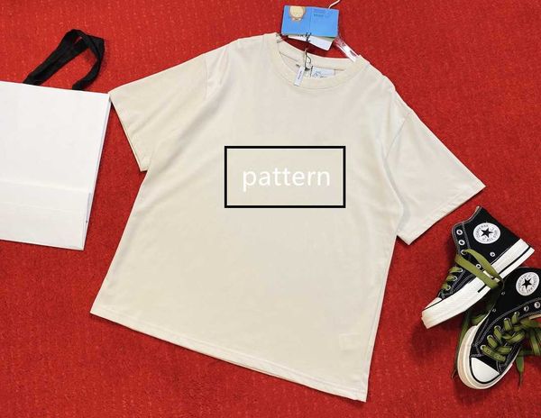 

mens women tees summer t shirt 2021 luxury short sleeve bear pattern brand designer letter fashion cotton hip hop lady casual clothes, White