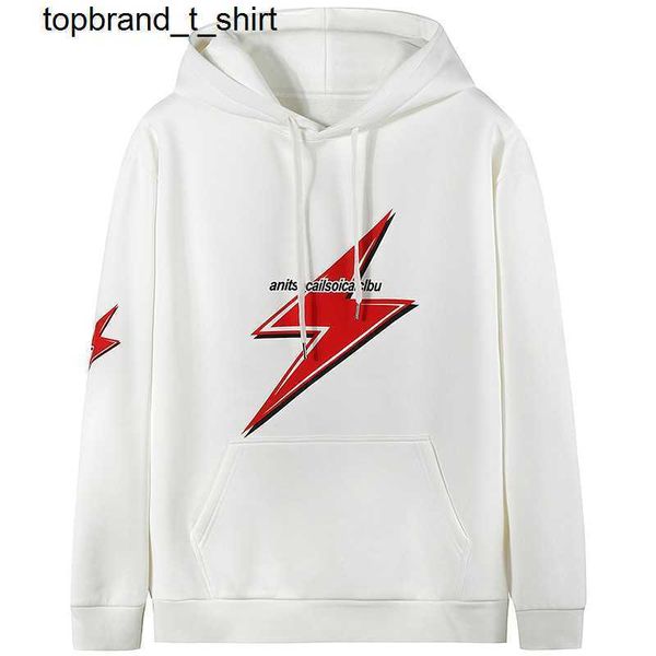 

men's hoodies sweatshirts asscs fashion brand sweater men's hooded couple's pullover bottomed casual lightning letter printed, Black