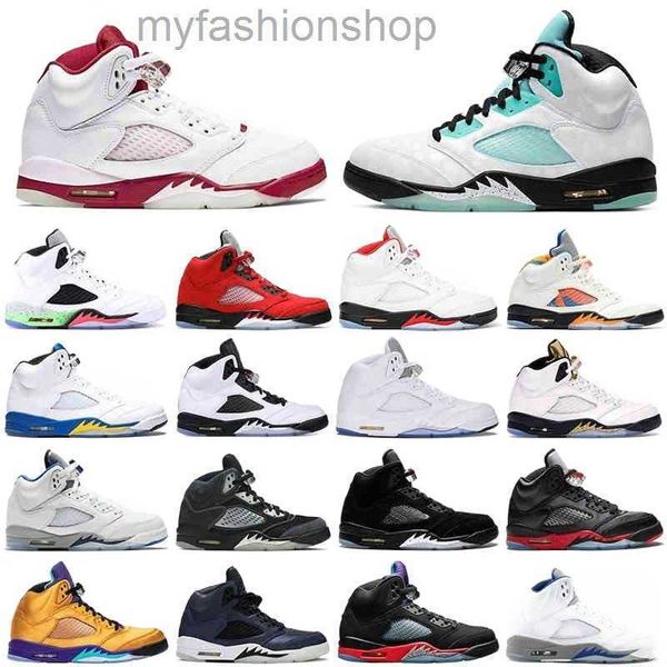 

retro basketball shoes mens trainers sneakers silver oreo fire red laney island green metallic gold men 5s 5 size us 7-13 sneekers