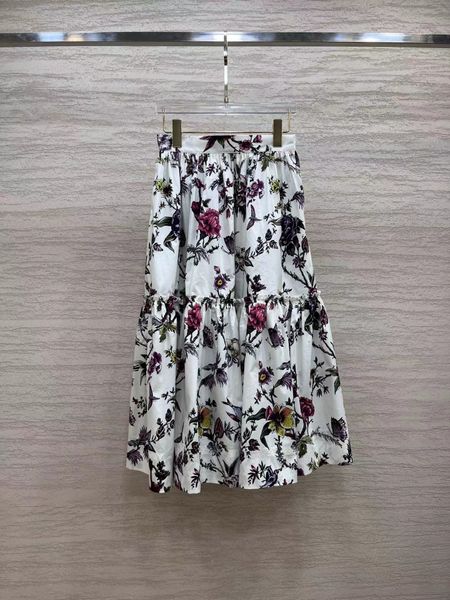 

2023 new spring summer fashionable milan designer skirts fashion a skirts women brand same style sundress 1112-20, Black