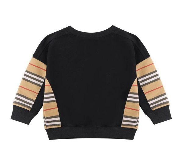 

spring autumn baby boys girls pullover kids long sleeve striped sweaters children casual sweatshirt5825898, Blue