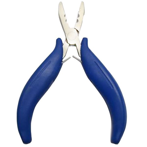 

blue handle heat fusion glue keratin bonding micro rings removal pliers for hair extensions