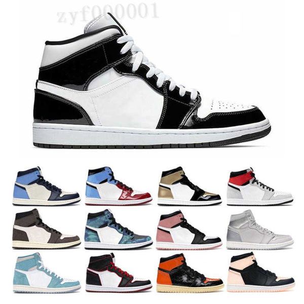 

men 1s runnin shoes court purple chicago og 1 game royal blue mens backboard sports designer sneaker trainers sx01 rxdj jna6, Black;white