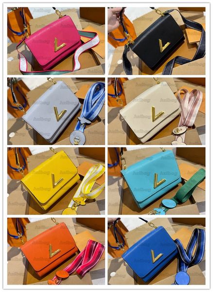 

ladies twist printing fashion casual box bags designer luxury shoulder bag crossbody tote leather handbag messenger bags