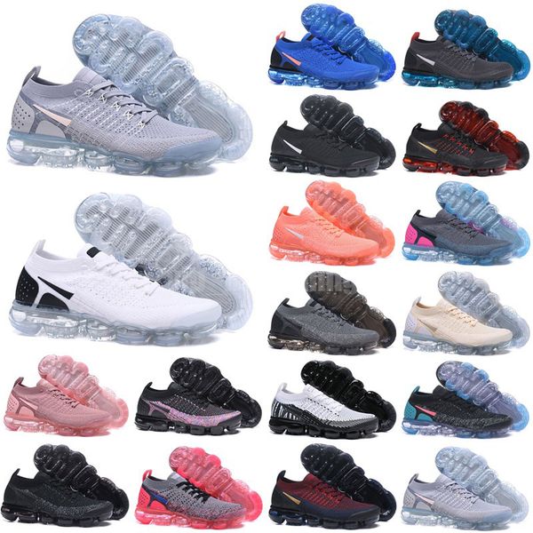 

vapores fk2018 moc 2.0 mens running shoes fly 3.0 knit black white air cushion womens sneakers be true sports run trainers jogging shoes eur