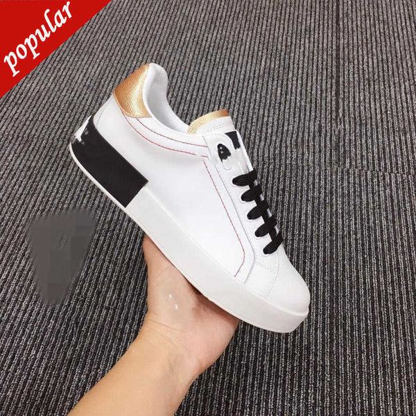 

ew man shoes fashion women shoes men's leather lace up platform oversized sole sneakers white black ca 71fq foar