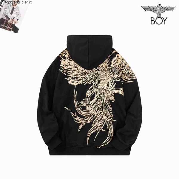 

men's hoodies sweatshirts 22 new winter designer boys black female beast spreading stamping printing streetwear hooded