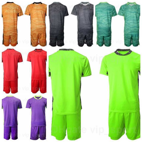 

hommes gardien de but gk football 1 mile svilar jersey set goardie 99 odisseas vlachodimos football shirt kits couleur noir orange vert, Black