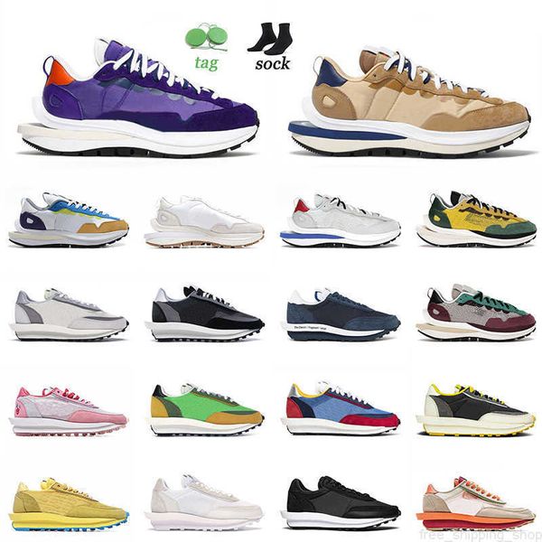 

shoes women waffle casual dark iris sesame blue void tennis vaporwaffle trainers sneakers 36-45, White;red
