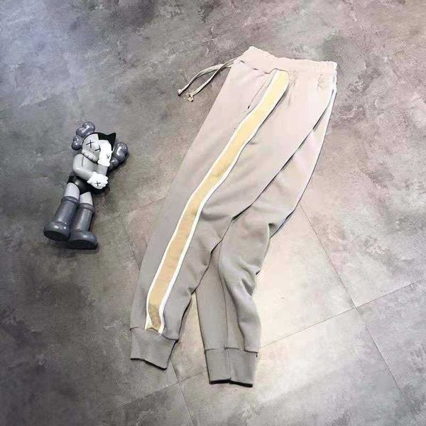 

reflective vintage ess jogging pants mens womens sweatpants fashion trends designer slacks letter embroidery high street, Black