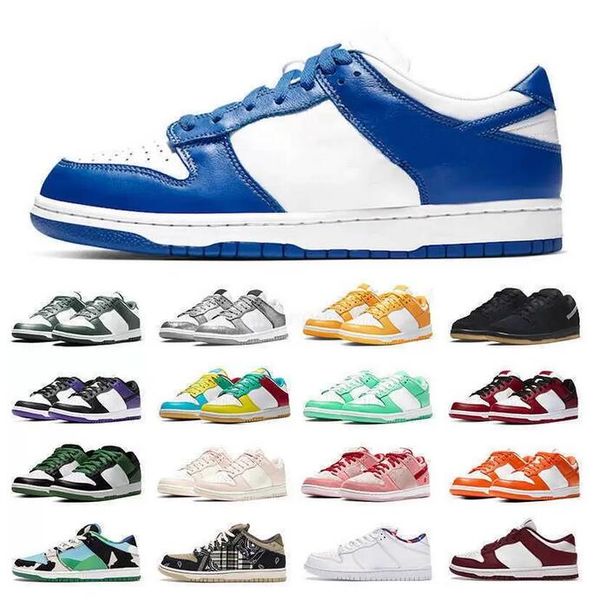 

2022 black white panda casual running shoes men women designer sneakers university blue coast outdoor trainers