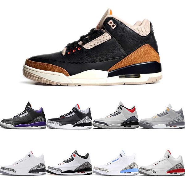 

basketball shoes cardinal red jumpman racer blue medium grey midnight navy black cat pure white desert elephant 2022 3s men unc mens nnb1, Black;white
