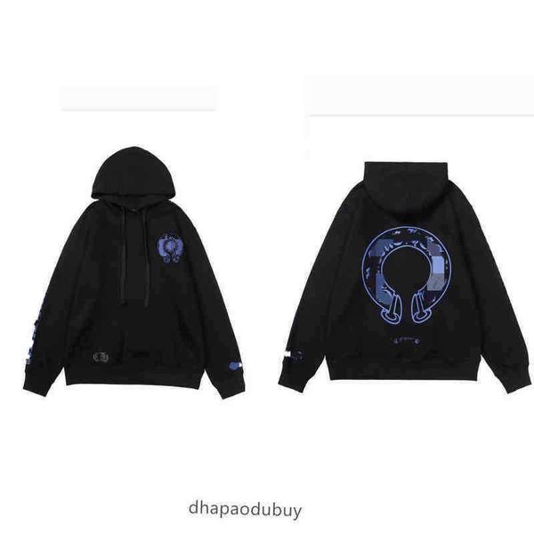 

ch hoodies men's hoodies sweatshirts mens chrome fashion ch designer classic zipper hooded sweater cross flower pullover sanskrit patte, Black;brown