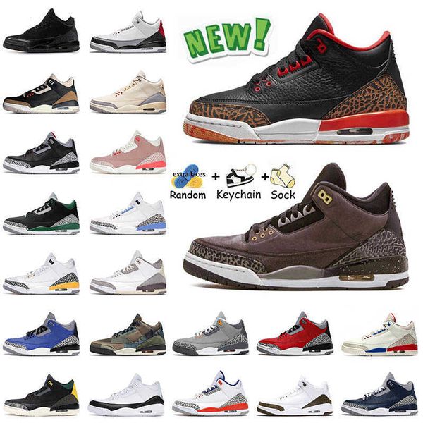 

2022 new arrival 3 3s basketball shoes jorda animal instinct 2.0 muslin tv kumquat dark iris court purple black cement womens mens sneakers