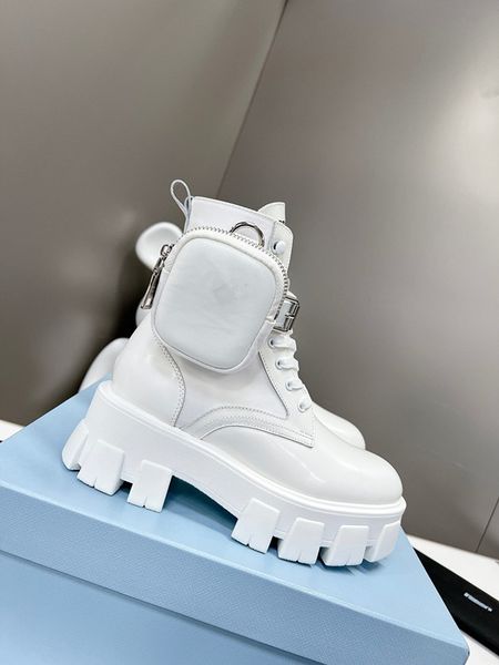 

tire designer women boots luxury chelsea martin knee boot womens men motocycle ankle half anti-slip fashion 0720, Black