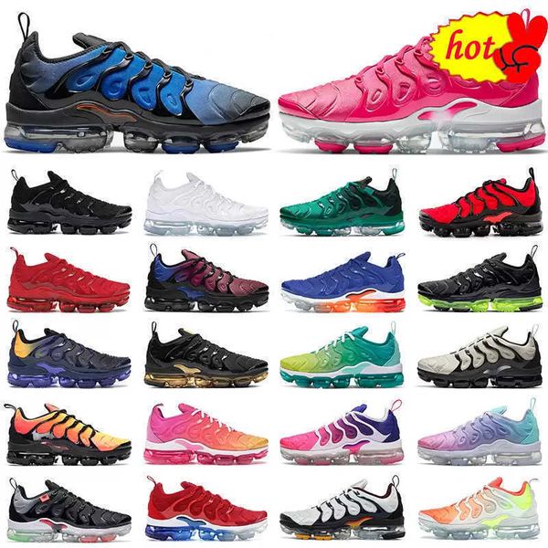 

quality tn plus running shoes for men women air trainers barely volt fireberry tennis ball orange triple black wolf grey white red