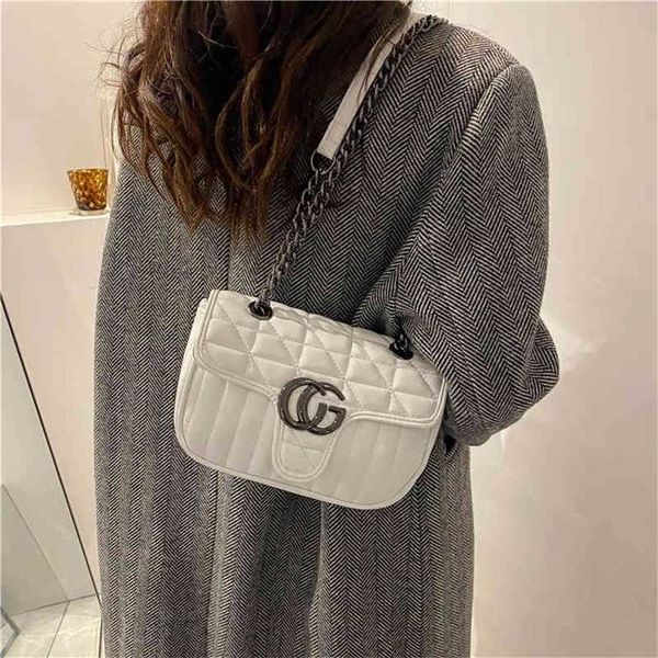 

bag women's bag 2022 new chain crossbody sling one shoulder fashion underarm versatile female minority handbags