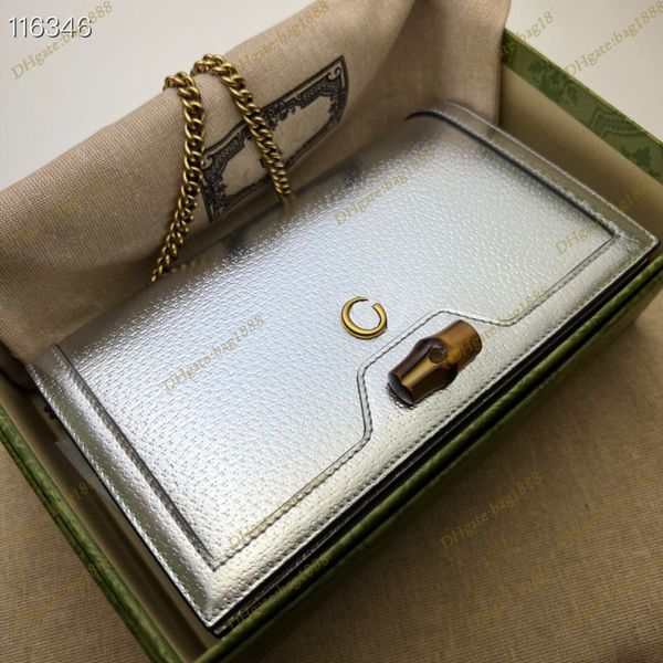 

7a luxury women's bag fashion designer chain handbag horizontal flap bamboo knot square bag 7 color mini crossbody bags